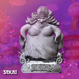 Sekai 3D Models - BigMom Statue STL ONE PIECE - Outros