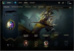 unraked 5/1 na md10 mmr alto nv 30,11k de essencia azul e + - League of Legends LOL