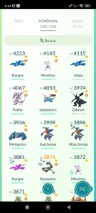 Conta pokémon Go NV 48 - Pokemon GO