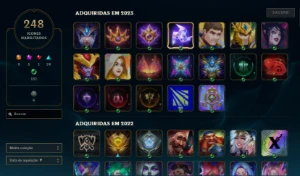 Conta antiga - Todos os champs - League of Legends LOL