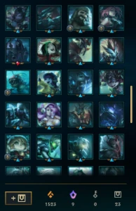 Conta antiga - Todos os champs - League of Legends LOL