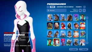Conta Fortnite | 139 Skins | Spider-Gwen | Entrega automátic