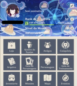 Ar57 - Furina - Columbina + Assinatura - Ineffa + Assinatura - Genshin Impact