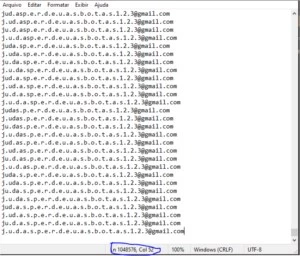 Gero mais de 100 E-mails com um Gmail - Emails