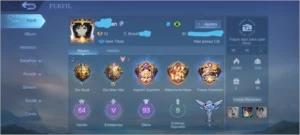 Mobile Legends - V Emblemas Full | 93 Skins