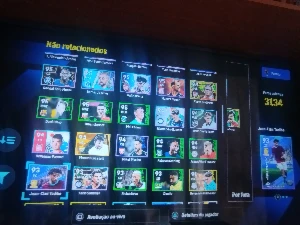 Conta de efootbal de Playstation