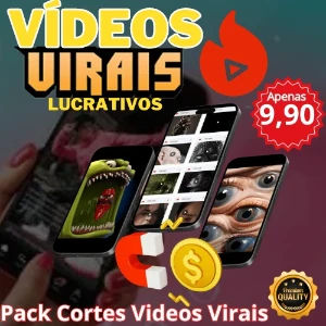 Pacote com +1500 vídeos/cortes virais lucrativos 🙅🏼‍♂️🎥 - Others
