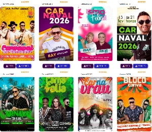Pacote Premium ARTES para SHOWS E EVENTOS (100% Editável) - Others