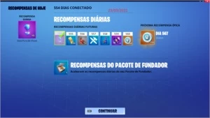 Conta Epic Games (Fortnite) Cap. 1, Temp. 5 + Salve o Mundo