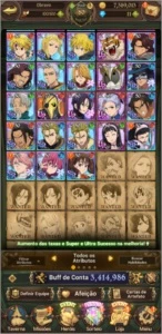 CONTA 7ds Nanatsu no Taizai - Outros