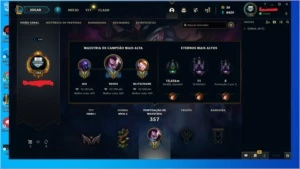 Conta League of legends LOL