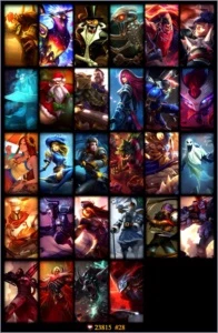 League of Legends conta Diamante - Varios Champs e Skins LOL
