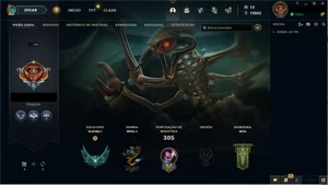 Conta LoL com Diversas skins Lendárias e Épicas - League of Legends