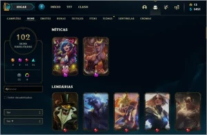 Conta Lol lvl 238,Todos os champs - League of Legends