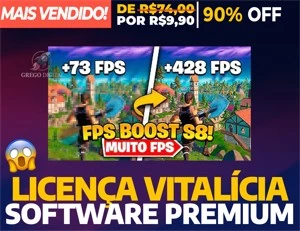 [Promoção] Nich FPS + Key Vitalício | +100% FPS - Softwares e Licenças