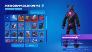 CONTA FORTNITE COM SKINS RARAS