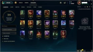 Conta LoL Diamante V Smurf - League of Legends