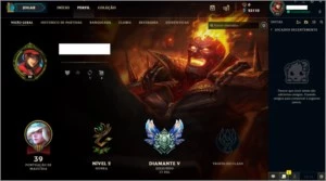 Conta LoL Diamante V Smurf - League of Legends