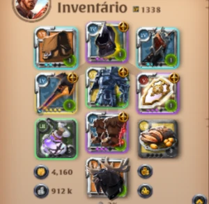 Conta Albion-150M De Fama Amarelo-40M De Prata-Email Proprio - Albion Online