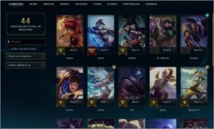 Conta Bronze 1 LOL - League of Legends