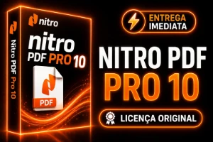 Nitro PDF Pro 10 - Licença Original - Softwares e Licenças