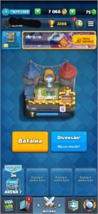 Conta Clash Royale XP 7 Arena 7