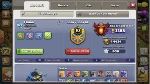 Clash Of Clans CV12 - +6.000 gemas