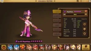 Conta global com LD Nephthys, Conta early/pvm pronto - Summoners War