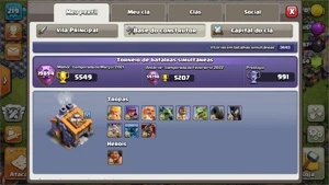 Conta CV14 BEM UPADA Clash of Clans (PROMOÇÃO)