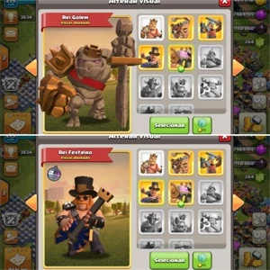Conta CV14 BEM UPADA Clash of Clans (PROMOÇÃO)