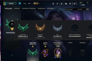 Conta Lol - Mmr Esmrd/Dima ( Elo Esmrd ) Upada A Mao - League of Legends