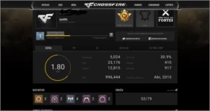 Vendo conta CF/AL , 1º Tenente  Vibora e M4A1 Diamante Etc.. - Crossfire