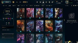 Conta LoL Platina 3, TFT Mestre, Nivel 642, 223 Skins - League of Legends