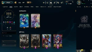 Conta LoL Platina 3, TFT Mestre, Nivel 642, 223 Skins - League of Legends