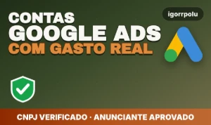 Conta Google Ads Cnpj Real | Novas Ou Com Histórico De Gasto - Emails