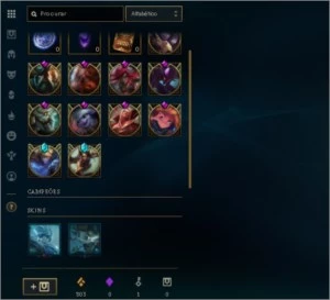 Conta de league of legends - 243 skins -  6 anos de uso. LOL