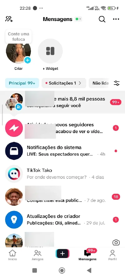 🔥 Conta Tiktok 44K Seguidores + Tiktok Shop Ativo 🔥 - Redes Sociais