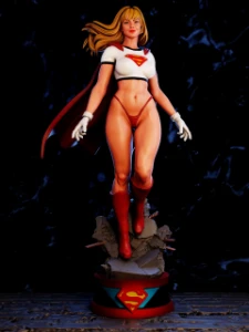 SuperGirl STL 3D - Others