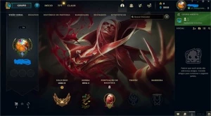 Conta Lol Gold IV, Sem E-mail, espólios nunca abertos - League of Legends