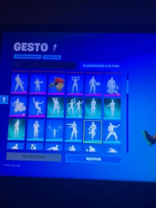 CONTA FORTNITE VÁRIAS SKINS E PACOTES