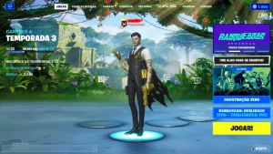 ⭐️FORTNITE⭐️1050 Vbuck⭐️94Skins⭐️Passe atual⭐️Midas⭐️LARA.C⭐