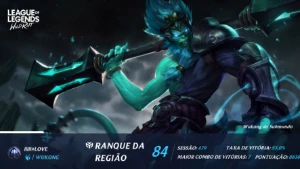 Conta wild wift mestre - League of Legends: Wild Rift LOL WR