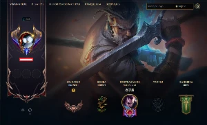 Conta LoL 397 Skins - Lv. 644 - Bronze 1 - League of Legends