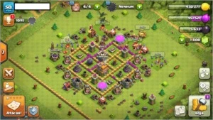clash of clans cv7 barato