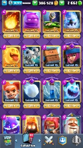Conta Clash Royale Full Cartas Lvl Max