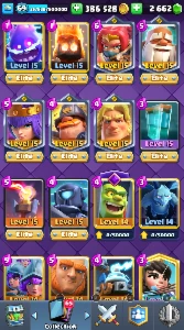 Conta Clash Royale Full Cartas Lvl Max
