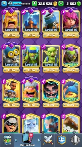 Conta Clash Royale Full Cartas Lvl Max