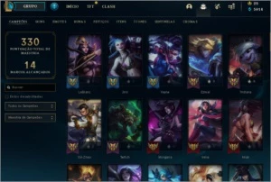 Venda Imediata - Conta gold com mmr bom 62 skins - League of Legends LOL