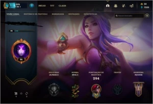 Conta League of Legends LOL