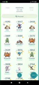CONTA POKEMON MUITO SHINY E 100% - Pokémon